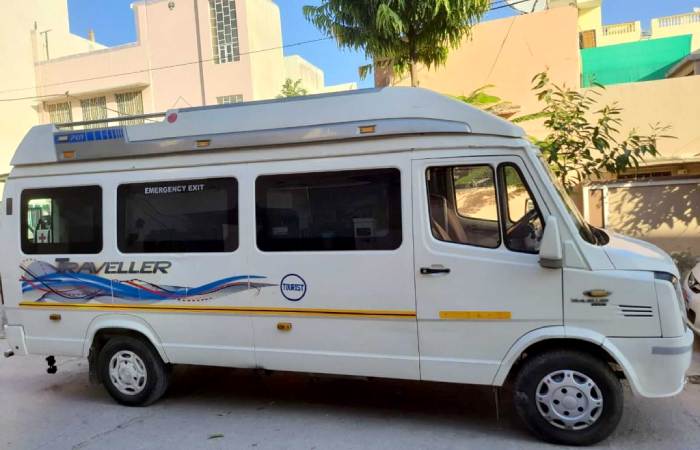 17 Seater Tempo Traveller Rentals