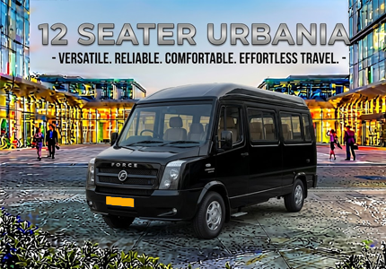 12 Seater Urbania Traveller Rentals