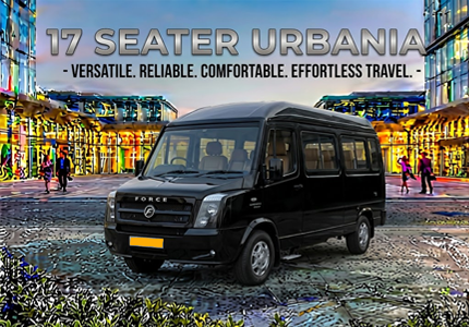 17 Seater Urbania Traveller Rentals